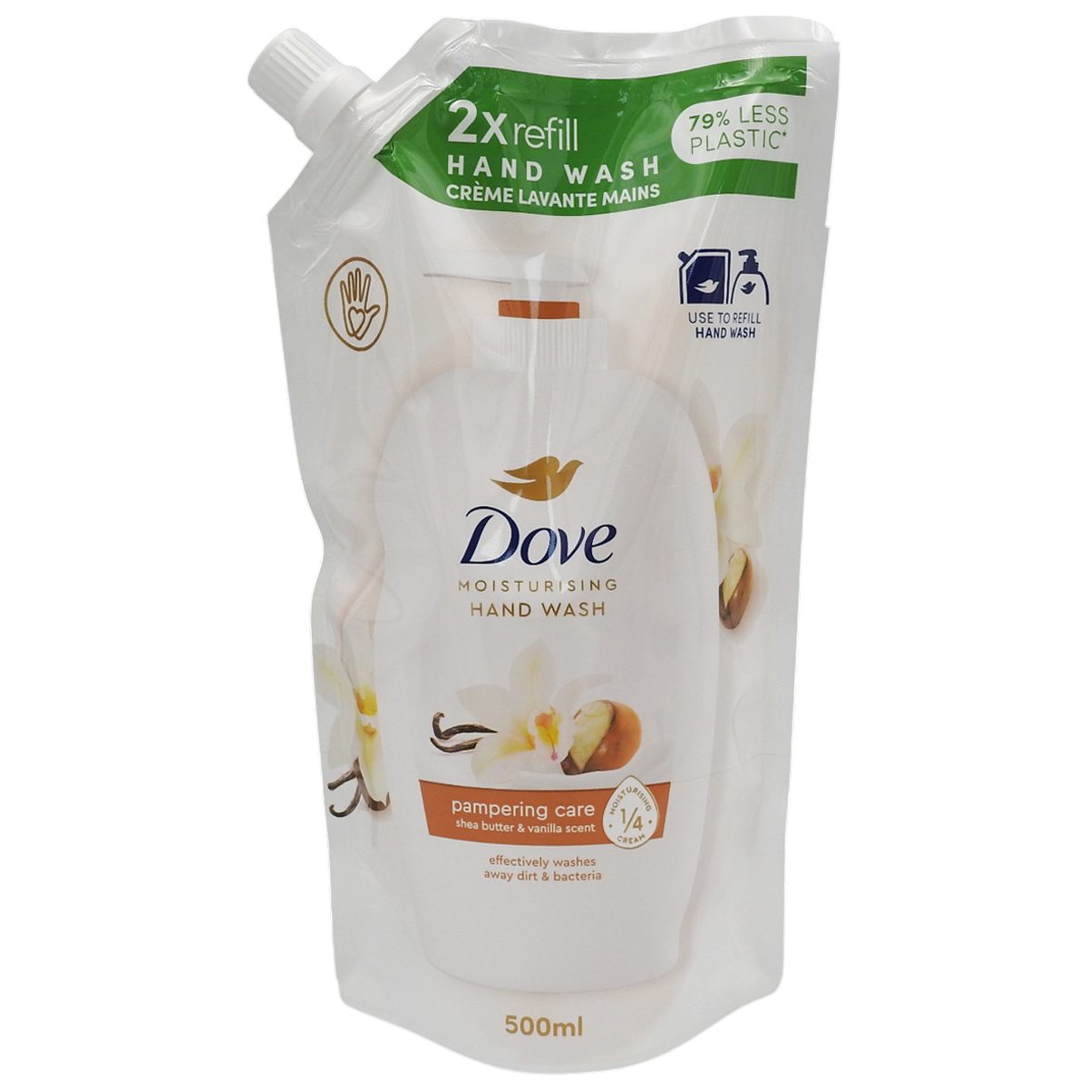 Sapun Lichid, Dove, Rezerva 500 ml Purely Pampering