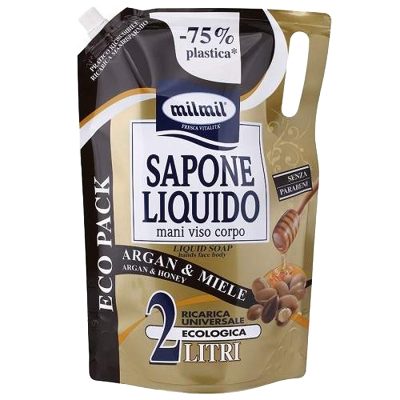 Sapun Lichid, Milmil, Rezerva 2 L Argan Miere