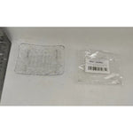 Savoniera din Plastic Flippy, 11 x 8 cm, cu Scurgere Apa, Design Modern, Transparent