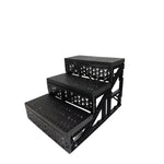 Scara pentru Animale de Companie, Flippy, Universal, Detasabil, 3 Trepte, 45x35x30 cm, Gri