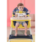 Scaun de Masa 2in1, Flippy, pentru Copii de la 6 luni - 5 Ani, Inaltime Reglabila, Centura in 5 Puncte, Tava de Masa,