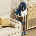 Scaun de Masa pentru Bebelusi si Copii, Flippy, cu Roti, Telescopic, Pliabil, Masuta Reglabila, Suport Picioare, Scaun