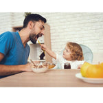Scaun de Masa pentru Bebelusi si Copii, Flippy, cu Roti, Telescopic, Pliabil, Masuta Reglabila, Suport Picioare, Scaun