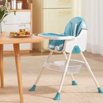 Scaun de Masa Pliabil 3in1, Flippy, Reglabil, Multifunctional, 3 Pozitii, Masuta si Husa Detasabile, Centura de