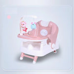 Scaun pentru Copii 2 in 1, Flippy, pentru Servit Masa si pentru Baie, Multifunctional, Pliabil, Portabil, din Plastic,