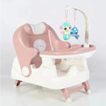 Scaun pentru Copii 2 in 1, Flippy, pentru Servit Masa si pentru Baie, Multifunctional, Pliabil, Portabil, din Plastic,