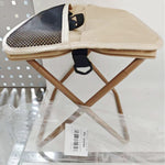 Scaun Taburet Pliabil pentru Camping, Flippy, pentru Adulti, Scaun Portabil, Pescuit, din Panza Oxford si Cadru