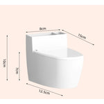 Scrumiera creativa Flippy, Forma de Toaleta, Capac Alb , Material ABS si Otel Inoxidabil, 12.5 x 10 x 8 cm, Fixare prin