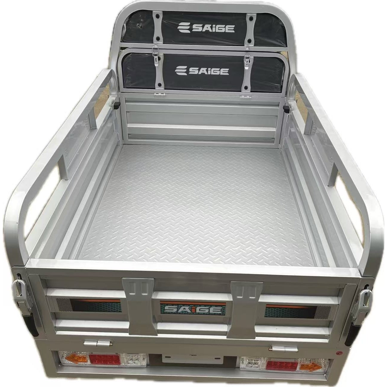Triciclu Electic de Marfa Chuanqi, Saige, Fara Permis, Motor 1600W, Baterie 72V32Ah, Autonomie 60km, 250x88x115 cm,