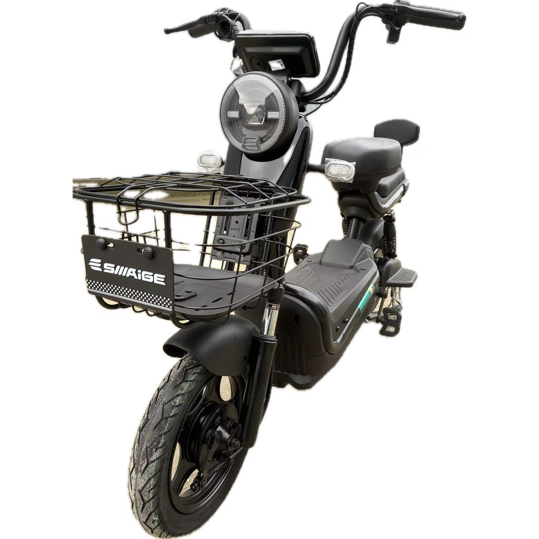 Scuter Electric KG, Saige, Fara Permis, Motor 500W, Baterie 48V20Ah, Autonomie 60km, 153x40x85 cm, Viteza Maxima