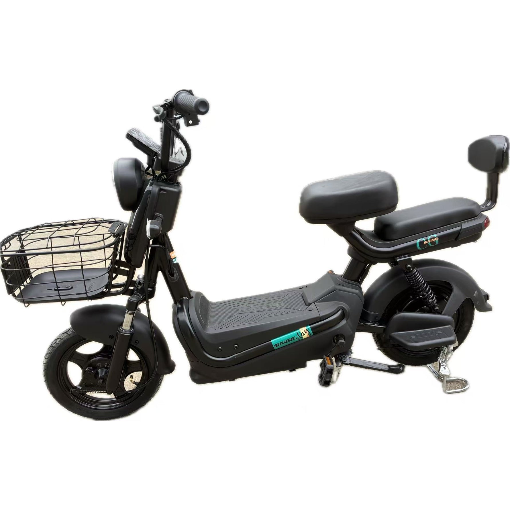 Scuter Electric KG, Saige, Fara Permis, Motor 500W, Baterie 48V20Ah, Autonomie 60km, 153x40x85 cm, Viteza Maxima