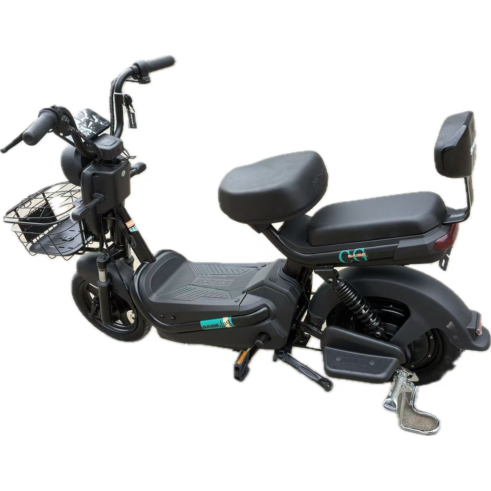 Scuter Electric KG, Saige, Fara Permis, Motor 500W, Baterie 48V20Ah, Autonomie 60km, 153x40x85 cm, Viteza Maxima