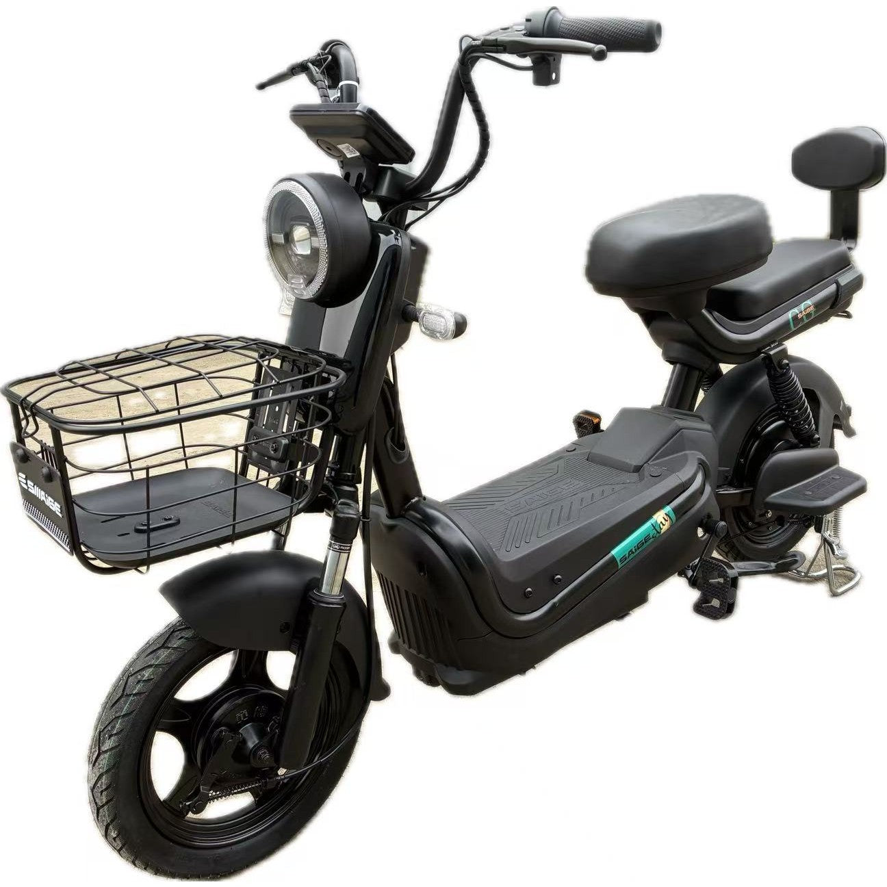 Scuter Electric KG, Saige, Fara Permis, Motor 500W, Baterie 48V20Ah, Autonomie 60km, 153x40x85 cm, Viteza Maxima
