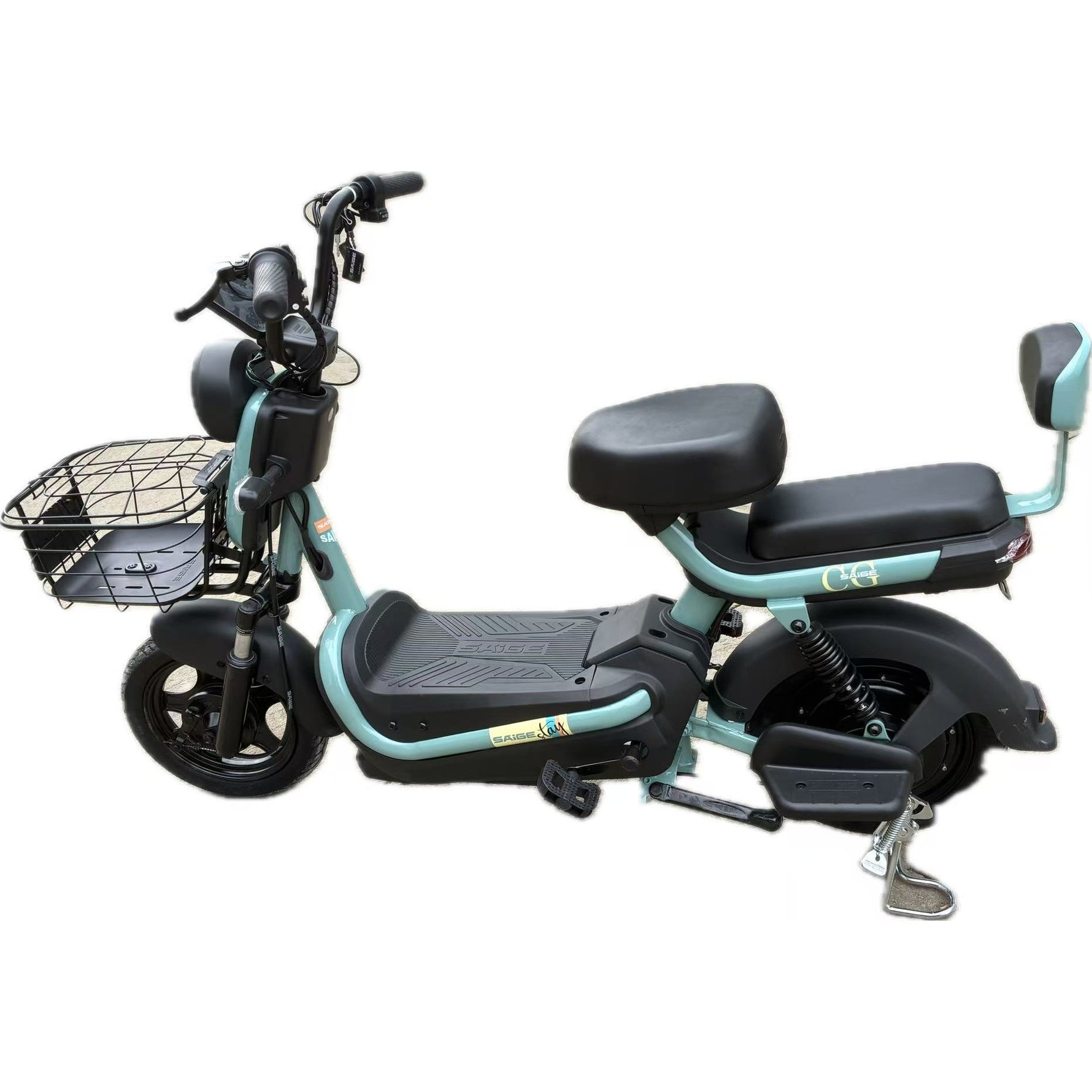 Scuter Electric KG, Saige, Fara Permis, Motor 500W, Baterie 48V20Ah, Autonomie 60km, 153x40x85 cm, Viteza Maxima
