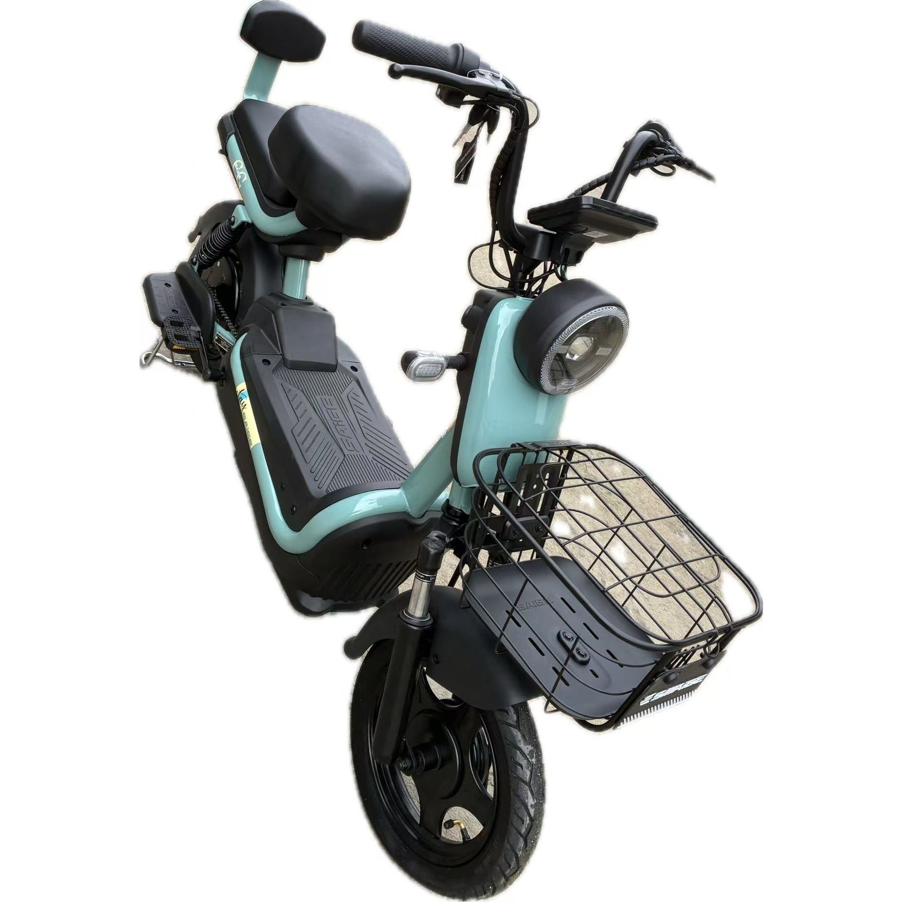 Scuter Electric KG, Saige, Fara Permis, Motor 500W, Baterie 48V20Ah, Autonomie 60km, 153x40x85 cm, Viteza Maxima