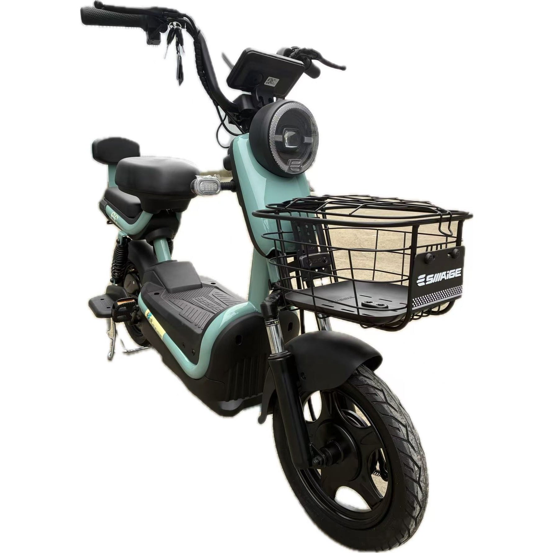 Scuter Electric KG, Saige, Fara Permis, Motor 500W, Baterie 48V20Ah, Autonomie 60km, 153x40x85 cm, Viteza Maxima