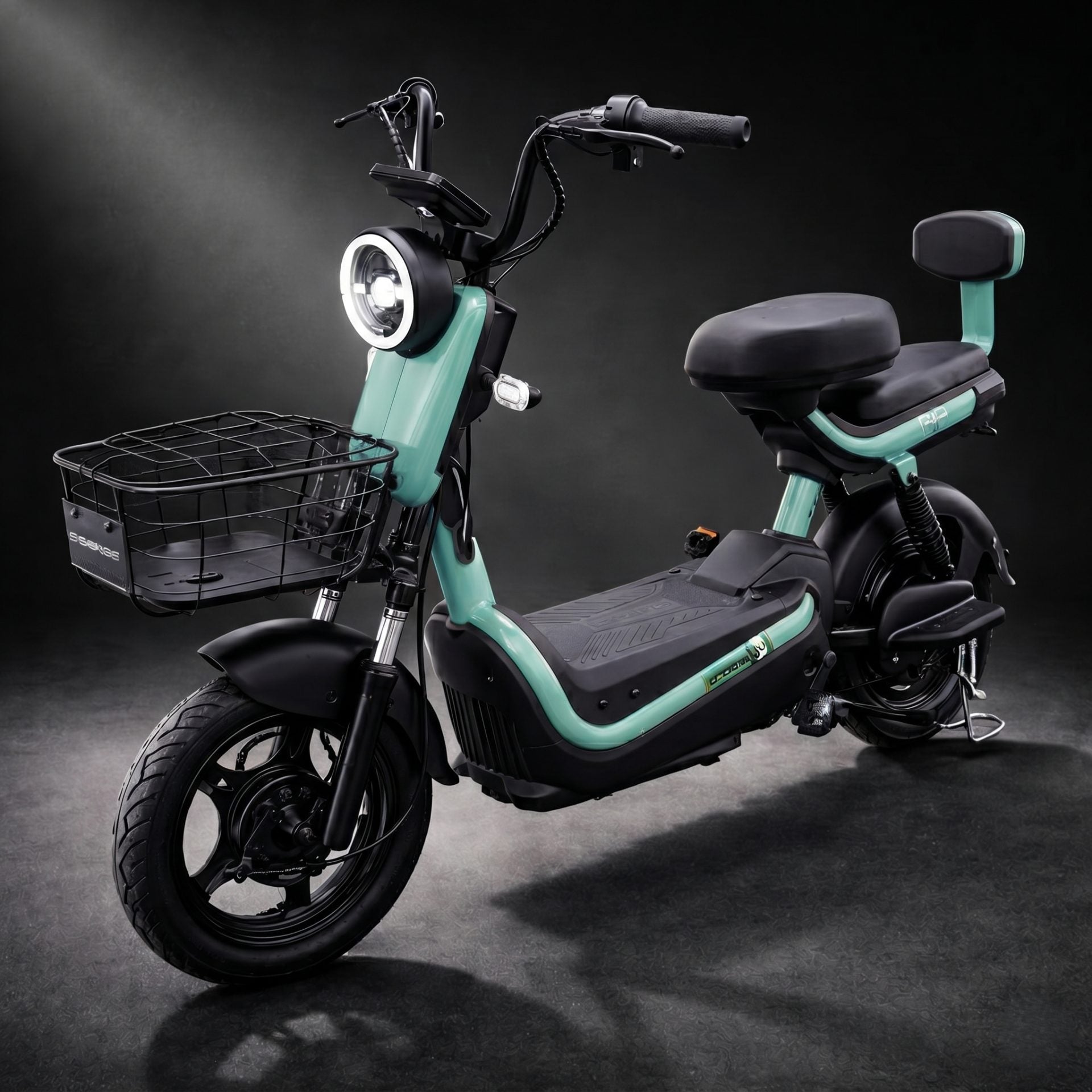 Scuter Electric KG, Saige, Fara Permis, Motor 500W, Baterie 48V20Ah, Autonomie 60km, 153x40x85 cm, Viteza Maxima