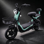 Scuter Electric KG, Saige, Fara Permis, Motor 500W, Baterie 48V20Ah, Autonomie 60km, 153x40x85 cm, Viteza Maxima