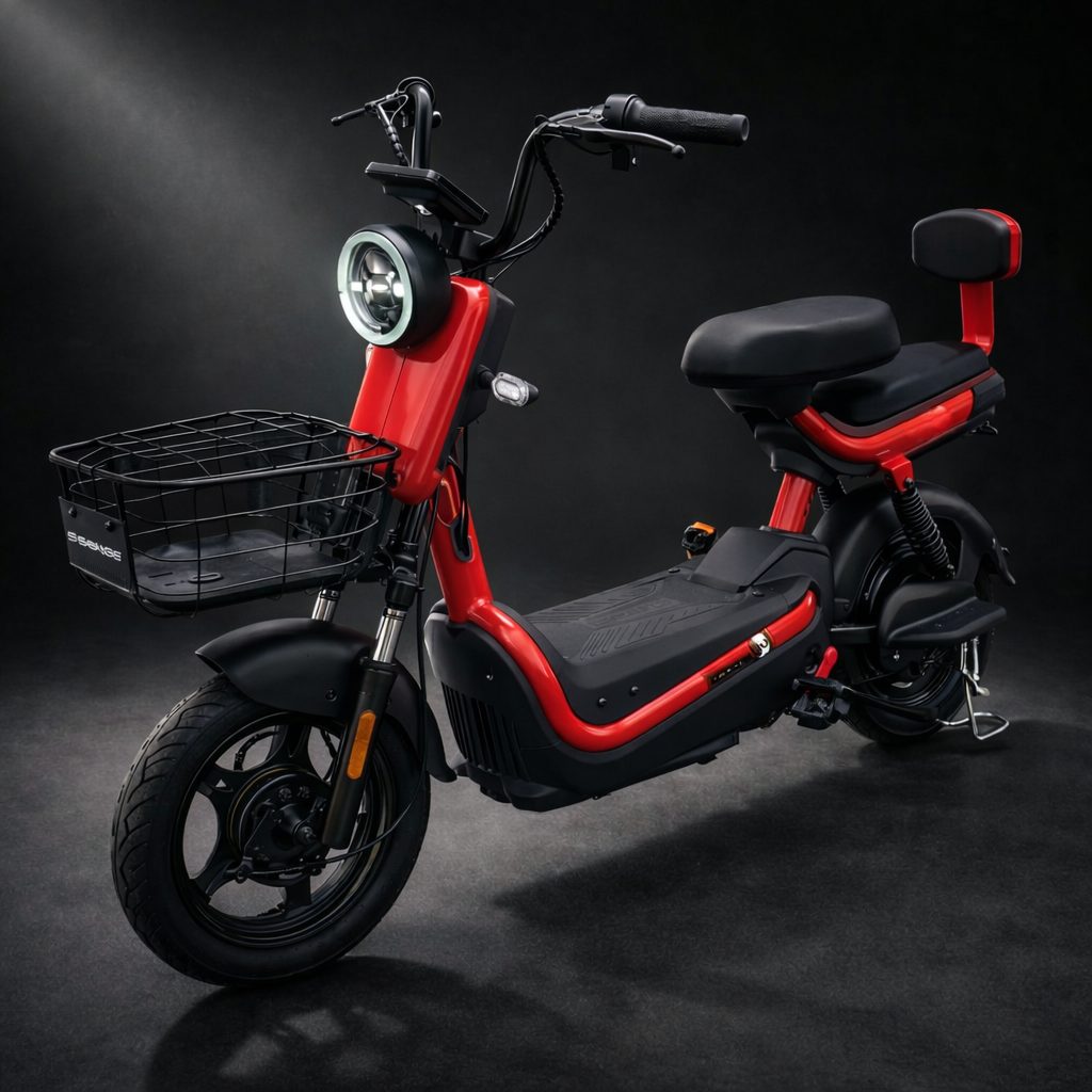 Scuter Electric KUGE, Saige, Fara Permis, Motor 500W, Baterie 48V20Ah, Autonomie 60km, 153x40x85 cm, Viteza Maxima