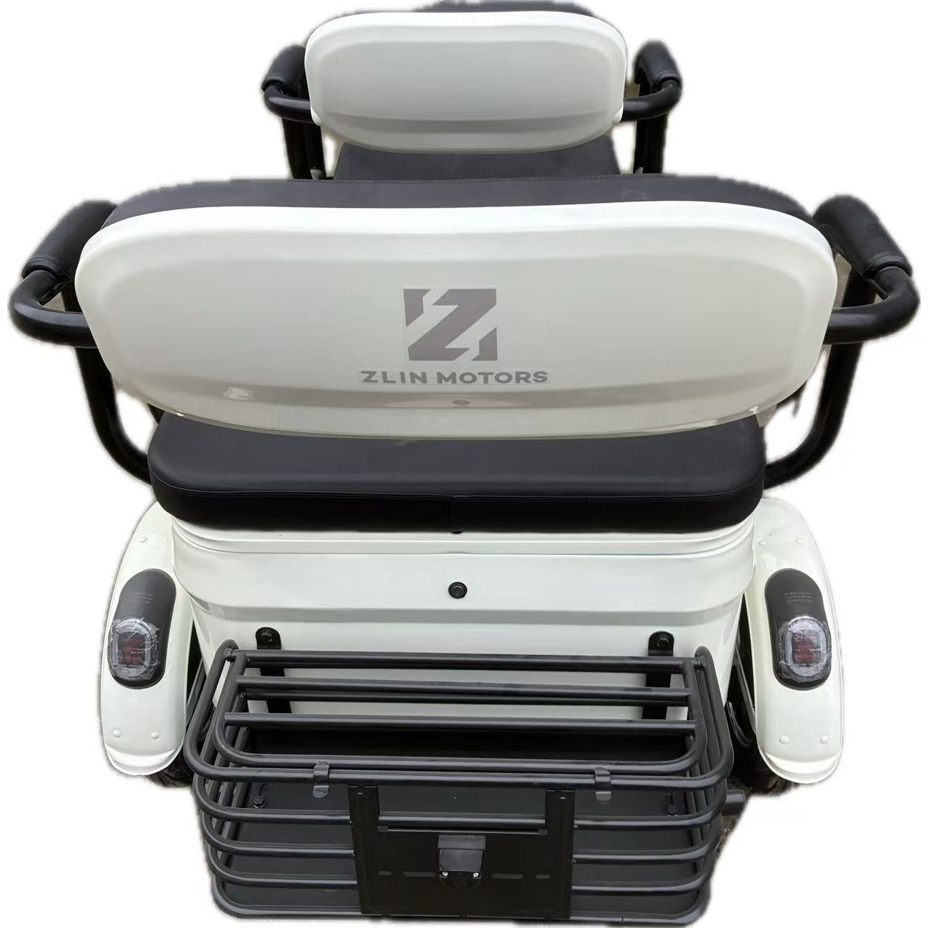 Triciclu Electric V6, Saige, Fara Permis, cu Doua Locuri, Motor 1800W, Baterie 72V24Ah, Autonomie 60km, 220x88x105 cm,