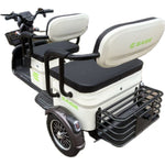 Triciclu Electric V6, Saige, Fara Permis, cu Doua Locuri, Motor 1800W, Baterie 72V24Ah, Autonomie 60km, 220x88x105 cm,