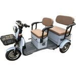 Triciclu Electric V6, Saige, Fara Permis, cu Doua Locuri, Motor 1800W, Baterie 72V24Ah, Autonomie 60km, 220x88x105 cm,