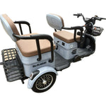 Triciclu Electric V6, Saige, Fara Permis, cu Doua Locuri, Motor 1800W, Baterie 72V24Ah, Autonomie 60km, 220x88x105 cm,