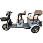 Triciclu Electric V6, Saige, Fara Permis, cu Doua Locuri, Motor 1800W, Baterie 72V24Ah, Autonomie 60km, 220x88x105 cm,