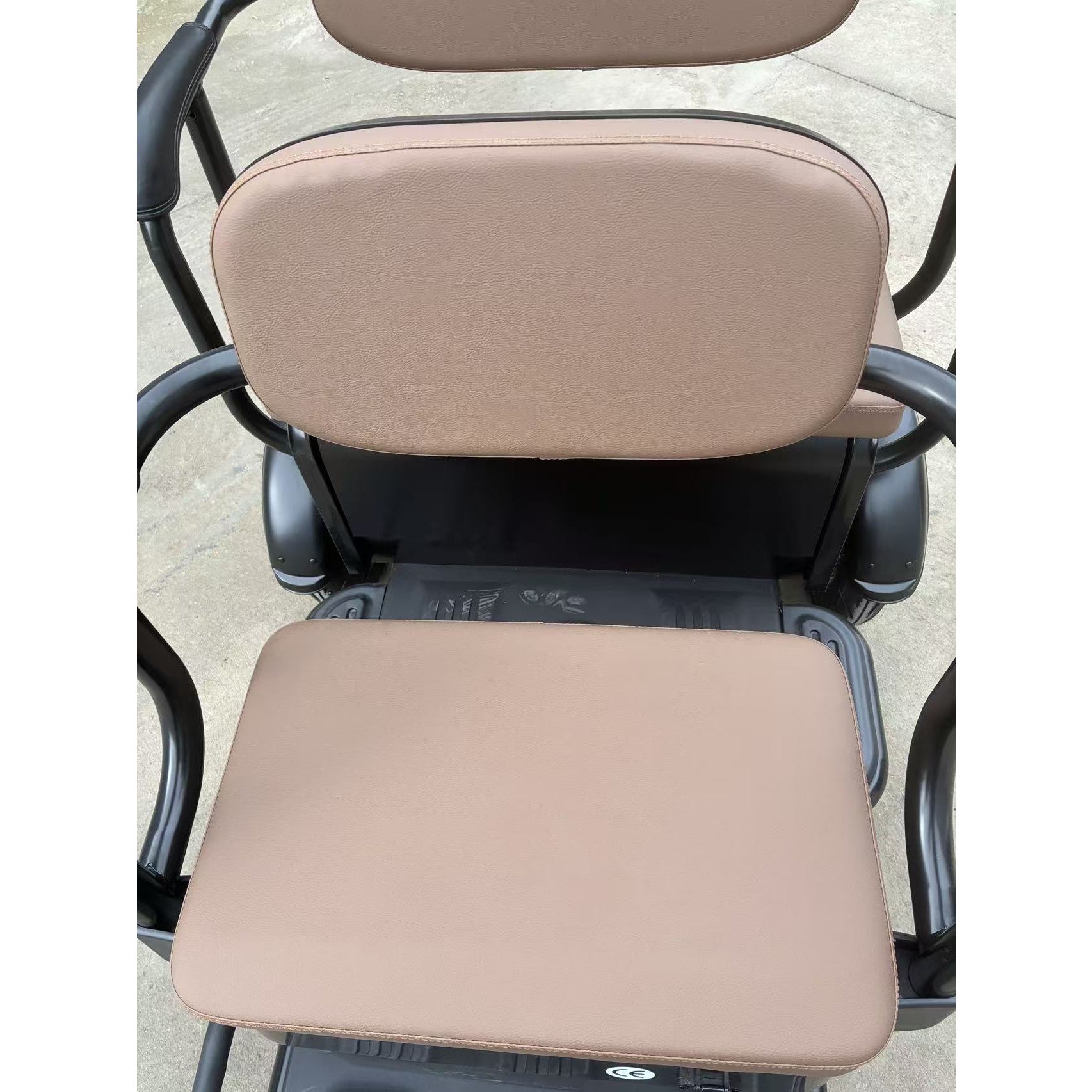 Triciclu Electric V6, Saige, Fara Permis, cu Doua Locuri, Motor 1800W, Baterie 72V24Ah, Autonomie 60km, 220x88x105 cm,