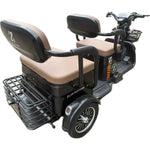 Triciclu Electric V6, Saige, Fara Permis, cu Doua Locuri, Motor 1800W, Baterie 72V24Ah, Autonomie 60km, 220x88x105 cm,