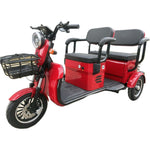 Triciclu Electric V6, Saige, Fara Permis, cu Doua Locuri, Motor 1800W, Baterie 72V24Ah, Autonomie 60km, 220x88x105 cm,