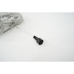 Sectiune Instalatie de Craciun Flippy, Tip Plasa, 120 LED-uri, 1.5 x 1.5 m, 8 jocuri de lumini, Interconectabila, Fir