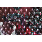 Sectiune Instalatie de Craciun Flippy, Tip Plasa, 120 LED-uri, 1.5 x 1.5 m, 8 jocuri de lumini, Interconectabila, Fir