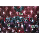 Sectiune Instalatie de Craciun Flippy, Tip Plasa, 120 LED-uri, 1.5 x 1.5 m, 8 jocuri de lumini, Interconectabila, Fir