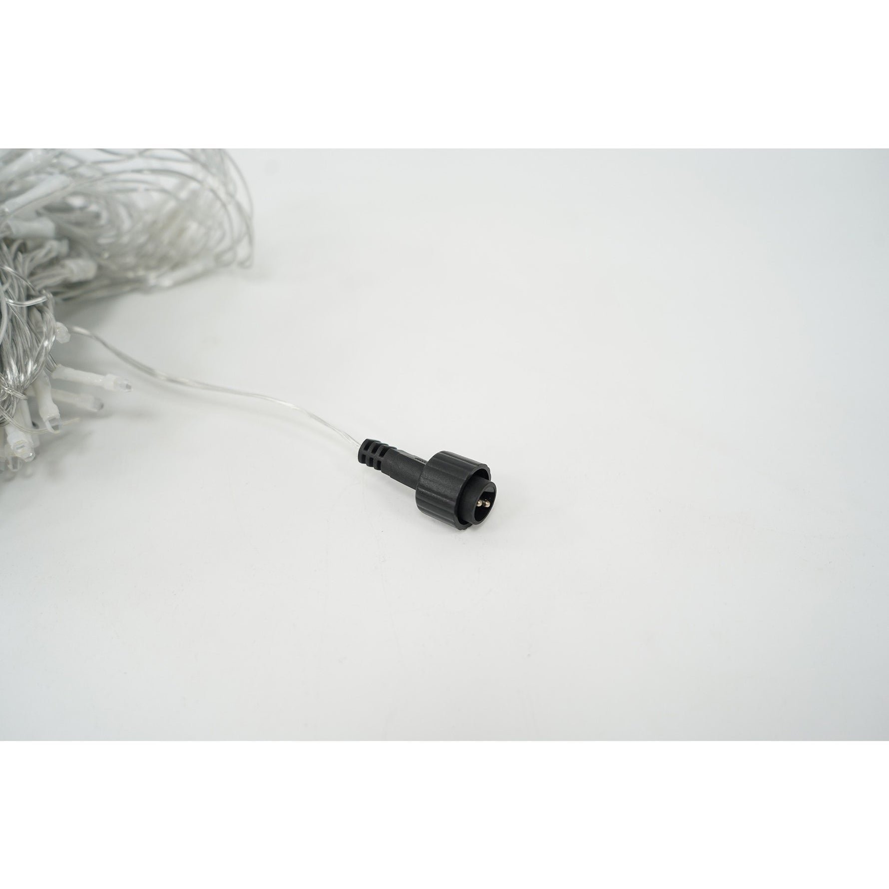 Sectiune Instalatie de Craciun Flippy, Tip Plasa, 120 LED-uri, 1.5 x 1.5 m, 8 jocuri de lumini, Interconectabila, Fir