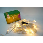 Sectiune Instalatie de Craciun Flippy, Tip Plasa, 160 LED-uri, 2 m x 2 m, 8 jocuri de lumini, Interconectabila, Fir