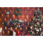 Sectiune Instalatie de Craciun Flippy, Tip Plasa, 160 LED-uri, 3 m x 1 m, 8 jocuri de lumini, Interconectabila, Fir
