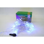 Sectiune Instalatie de Craciun Flippy, Tip Plasa, 80 LED-uri, 2 m x 1 m, 8 jocuri de lumini, Interconectabila, Fir