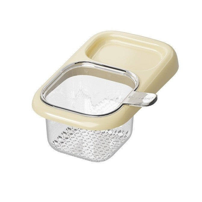 Cos de Scurgere pentru Chiuveta, Flippy, din ABS, cu Maner si Ventuza, Multifunctional, 22 x 13 x 8.5 cm, Crem