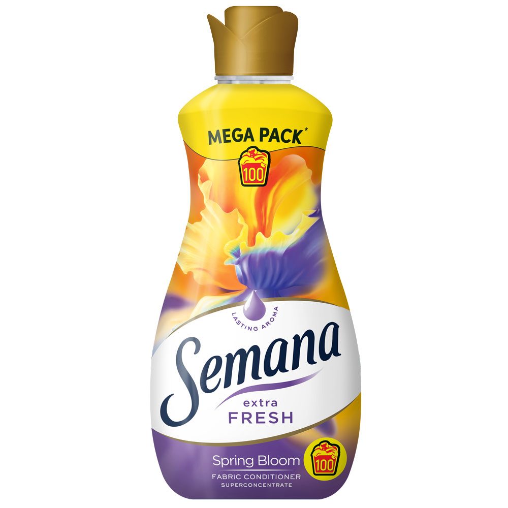 Balsam pentru Rufe, SEMANA, Extra Fresh Spring Bloom, 2 L, 100 Spalari