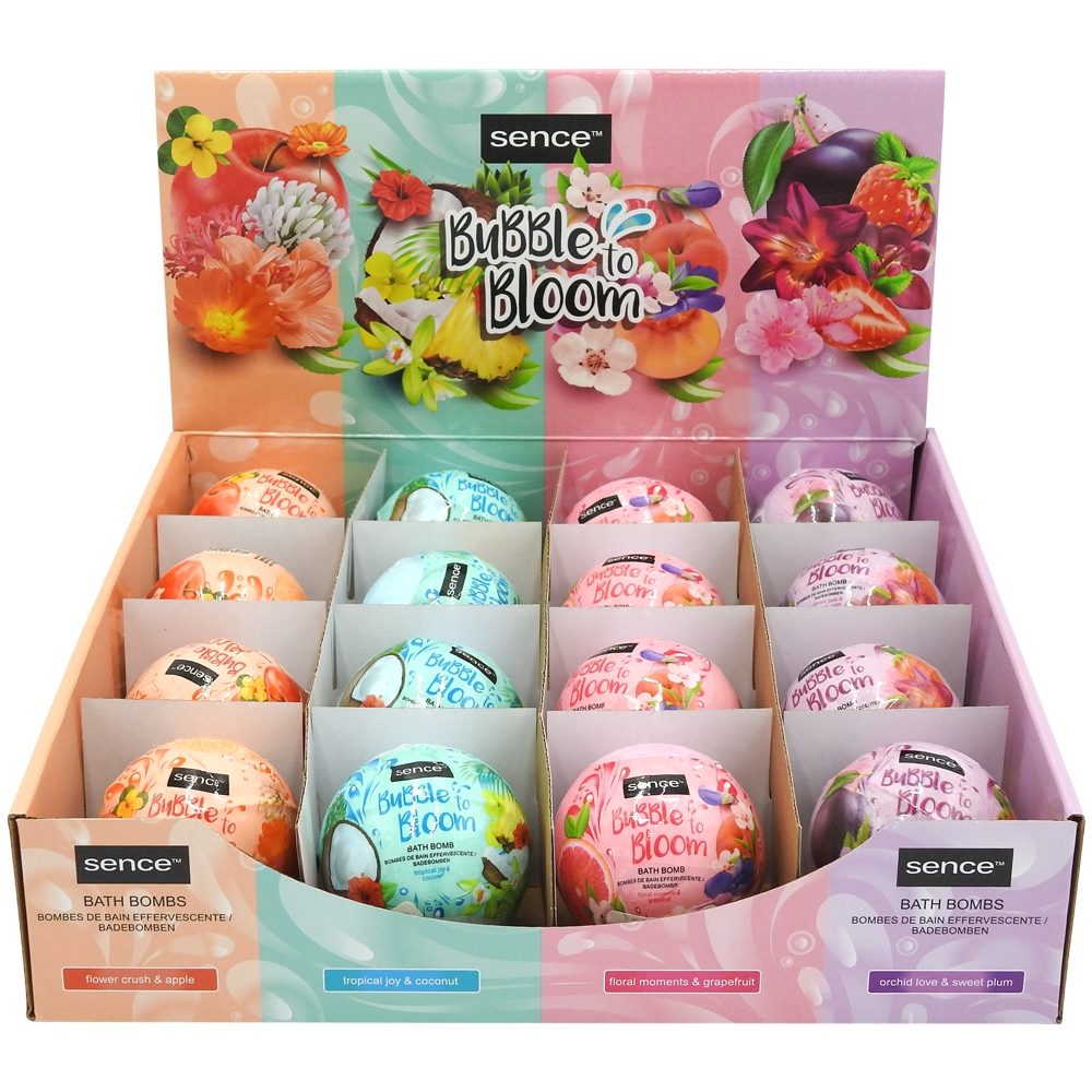 Sence Bomba Sare de Baie Bubble Bloom 120 g Diverse Sortimente