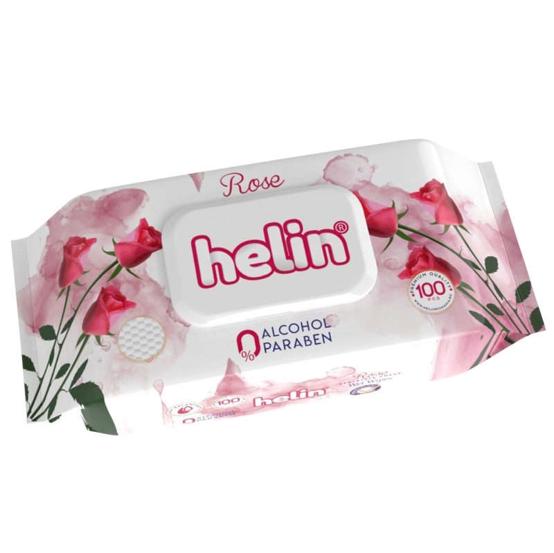 Servetele Umede, Helin, 100 buc Roses