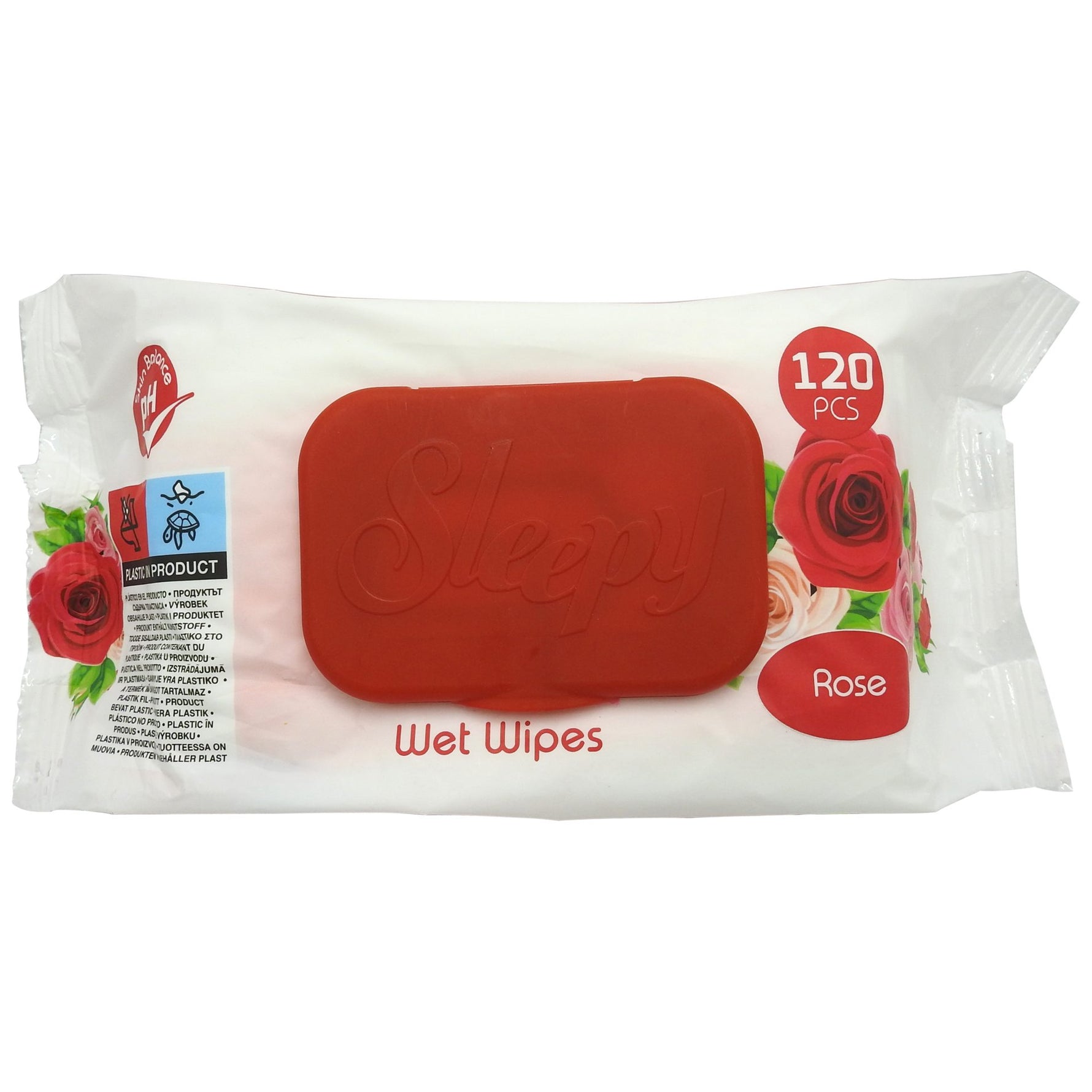 Servetele Umede, Sleepy, 120 buc Rose