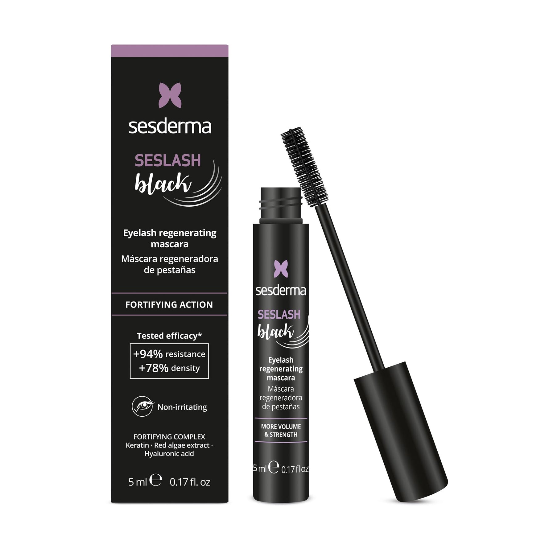 Sesderma, Seslash, Consolida, Mascara, 102, Negru, 5 ml