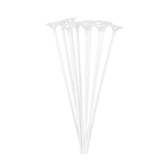 Set 10 Bete cu Rozete pentru Baloane, Flippy, Suporturi de plastic, Usor de instalat, Reutilizabil, Pentru aniversare,