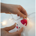 Set 10 Ornamente pentru Instalatie, Flippy, Atasare la Instalatia de Craciun, Design Festiv, Protectie Becuri