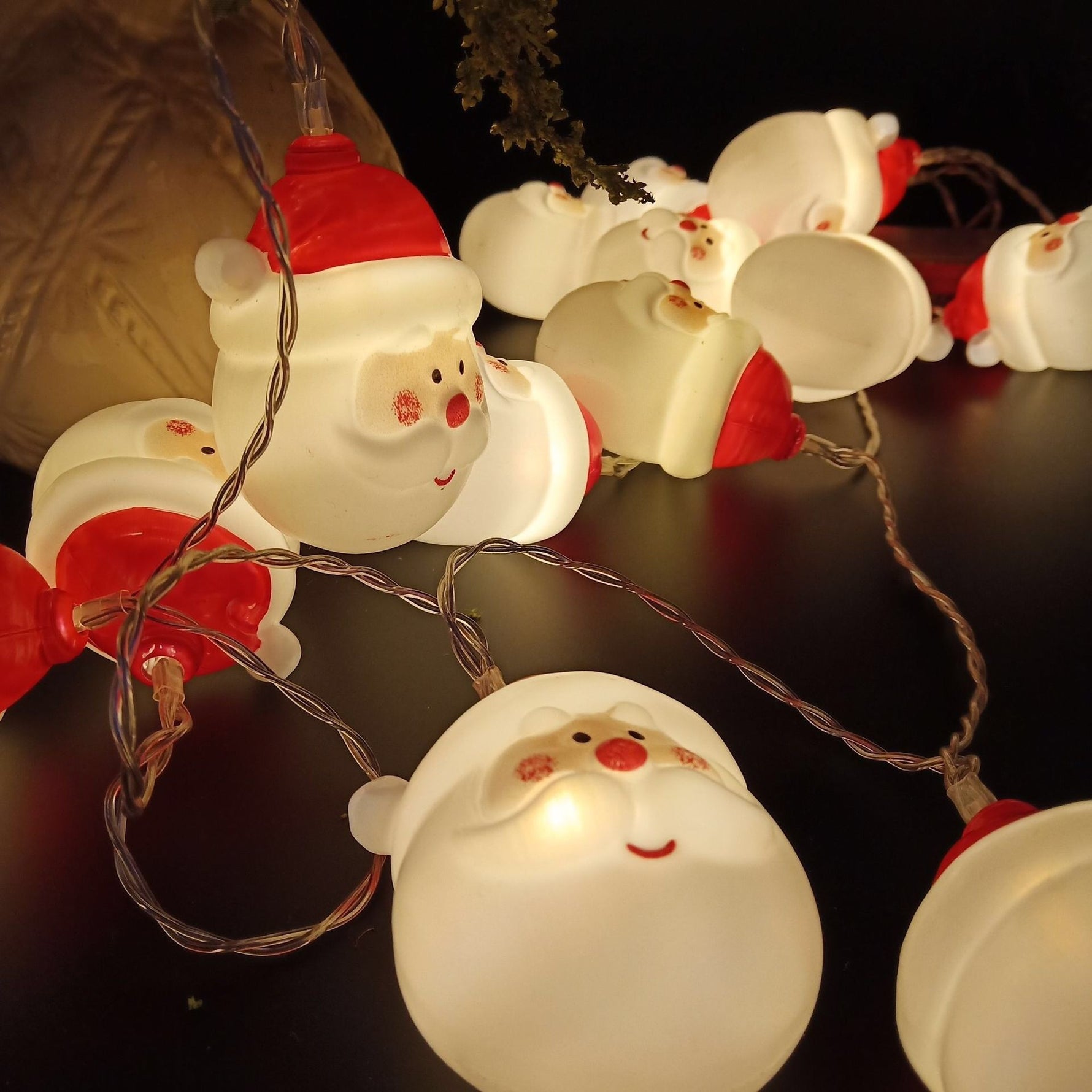 Set 10 Ornamente pentru Instalatie, Flippy, Atasare la Instalatia de Craciun, Design Festiv, Protectie Becuri