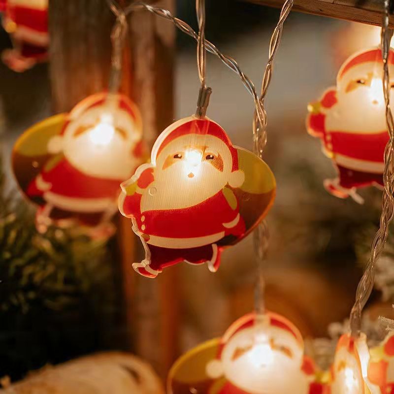 Set 10 Ornamente pentru Instalatie, Flippy, Atasare la Instalatia de Craciun, Design Festiv, Protectie Becuri