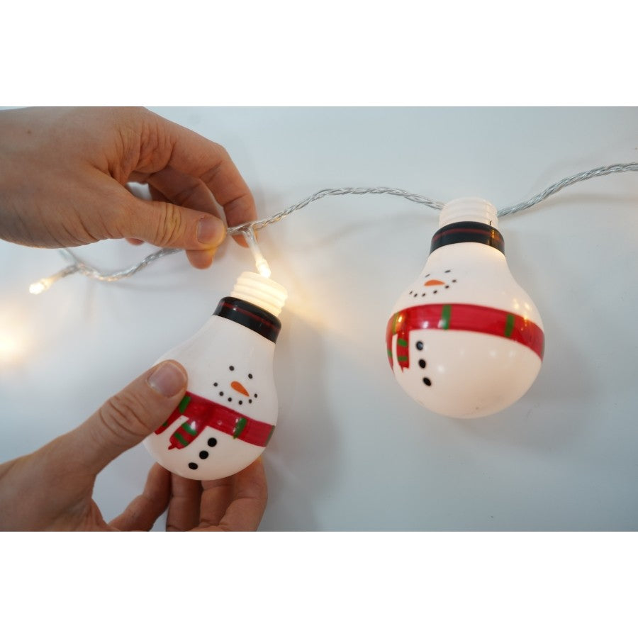 Set 10 Ornamente pentru Instalatie, Flippy, Atasare la Instalatia de Craciun, Design Festiv, Protectie Becuri