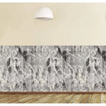 Set 10 Placi Tapet 3D, Flippy, 70 x 70 cm, Grosime 3 mm, din Rasina, Tip Placi de Lemn, Suprafata Acoperita 4.9 mp, Gri